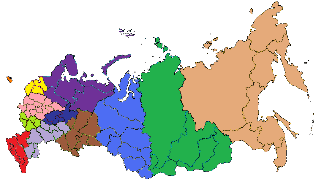Russia Economic regions