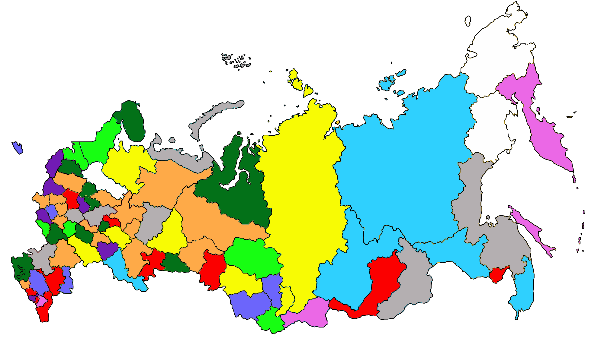 Russia regions